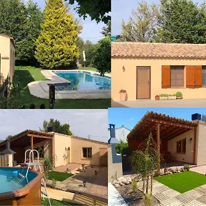 With Private Pool And Garden Appartement